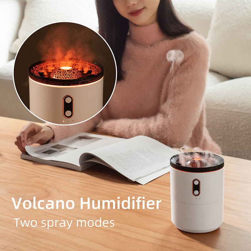 Volcanic Flame Aroma USB Portable Lamp Fragrance Humidifier