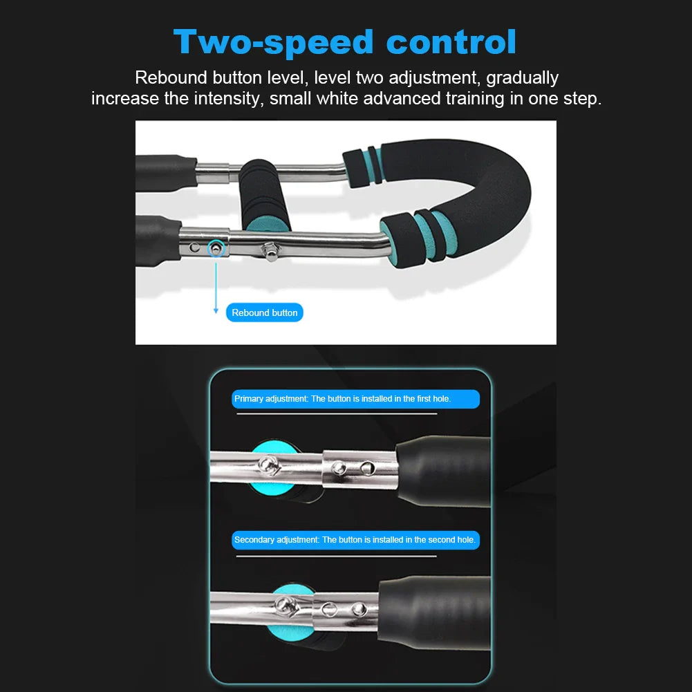 Adjustable Twister Arm Exerciser U-Shaped Wrist Strength Trainer Chest Expander