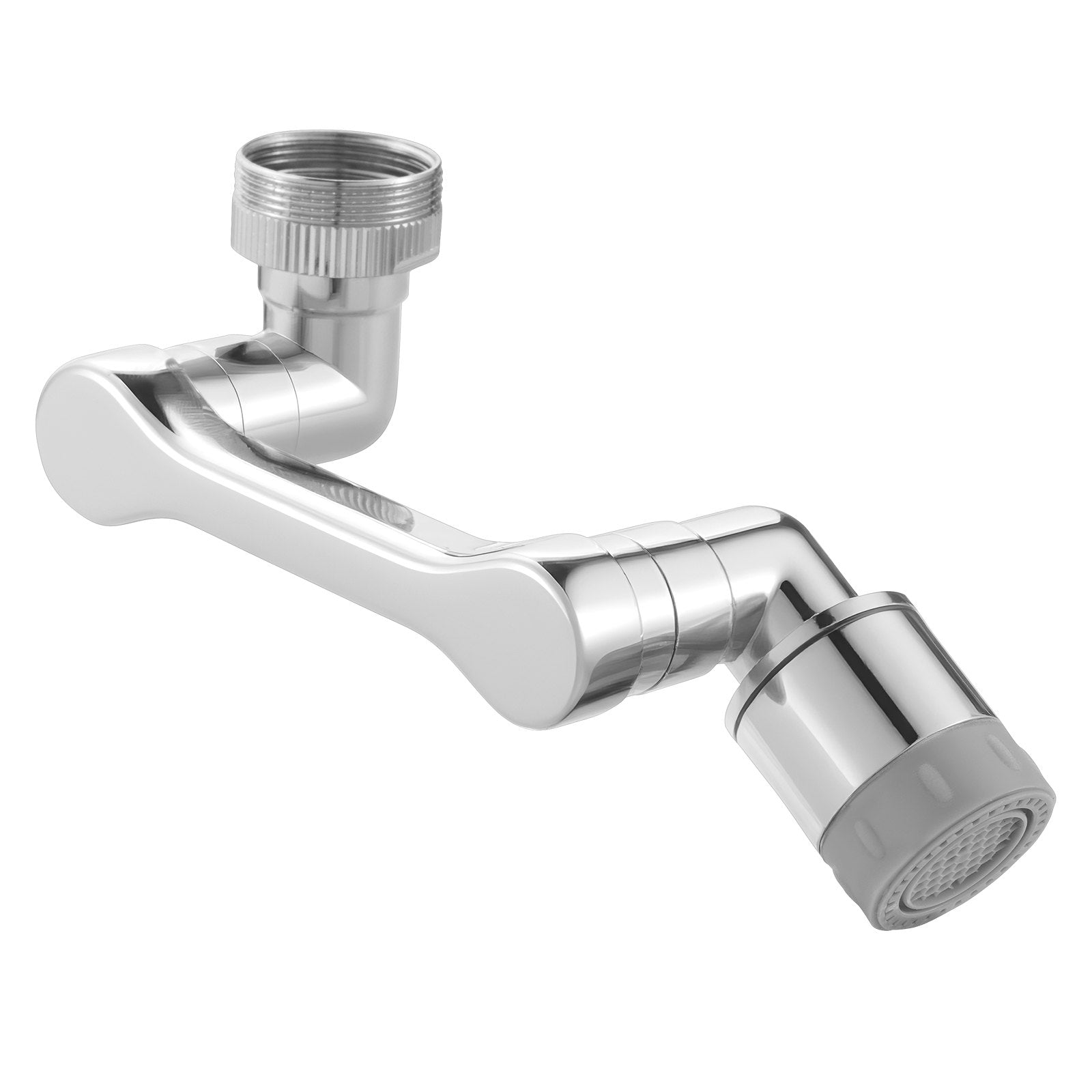Universal Swivel Extension Faucet Aerator Rotate Robotic Arm Splash Filter