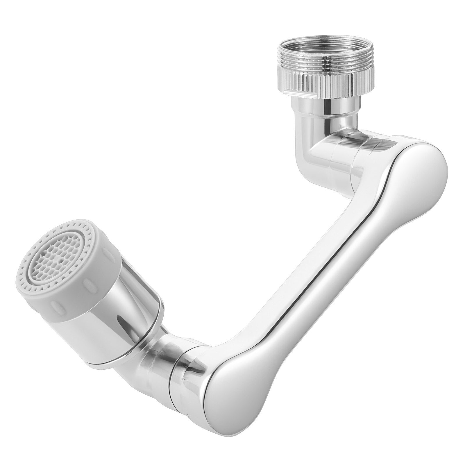 Universal Swivel Extension Faucet Aerator Rotate Robotic Arm Splash Filter