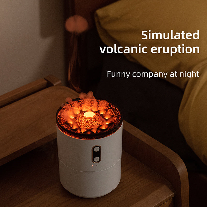 Volcanic Flame Aroma  USB Portable Lamp Fragrance Humidifier