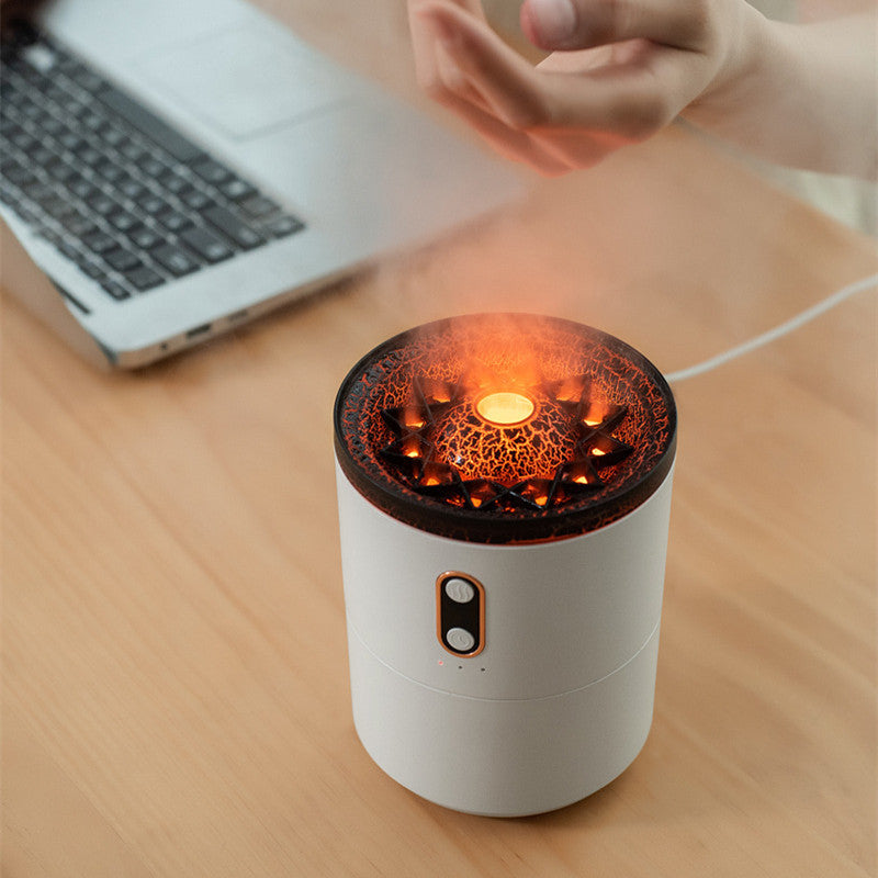 Volcanic Flame Aroma  USB Portable Lamp Fragrance Humidifier