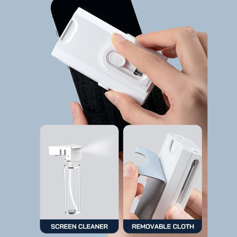 8-in-1 SmartClean Kit – The Ultimate Gadget Cleaning Toolset