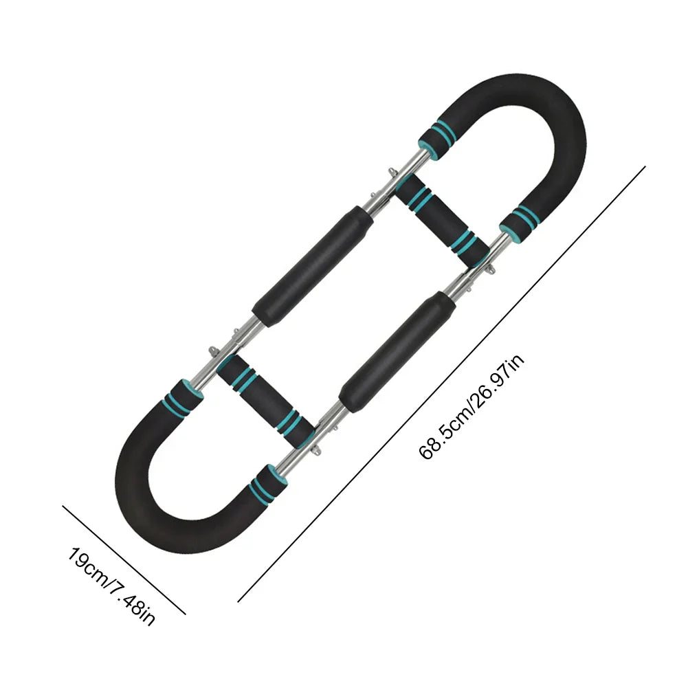 Adjustable Twister Arm Exerciser U-Shaped Wrist Strength Trainer Chest Expander