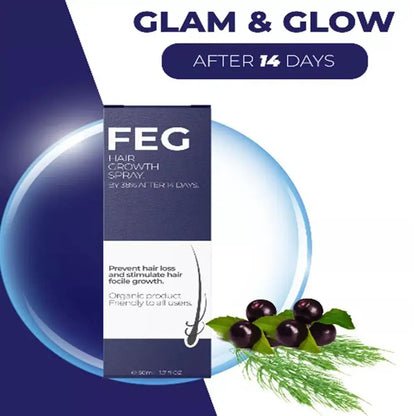 FEG Original Organic Hair Growth Spray Bring Healthy Hair Home Hair Care Oil Hair Care Spray Serum For Hair Loss